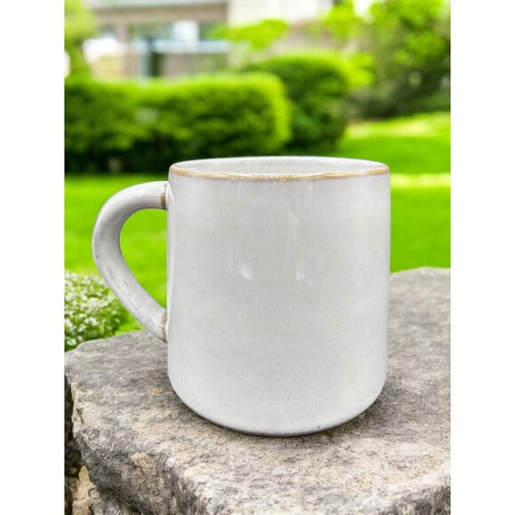 Hearth and Hand W/ Magnolia Stoneware "Rise & Shine" Coffee Mug Tea Cup 14 oz - Picture 3 of 8